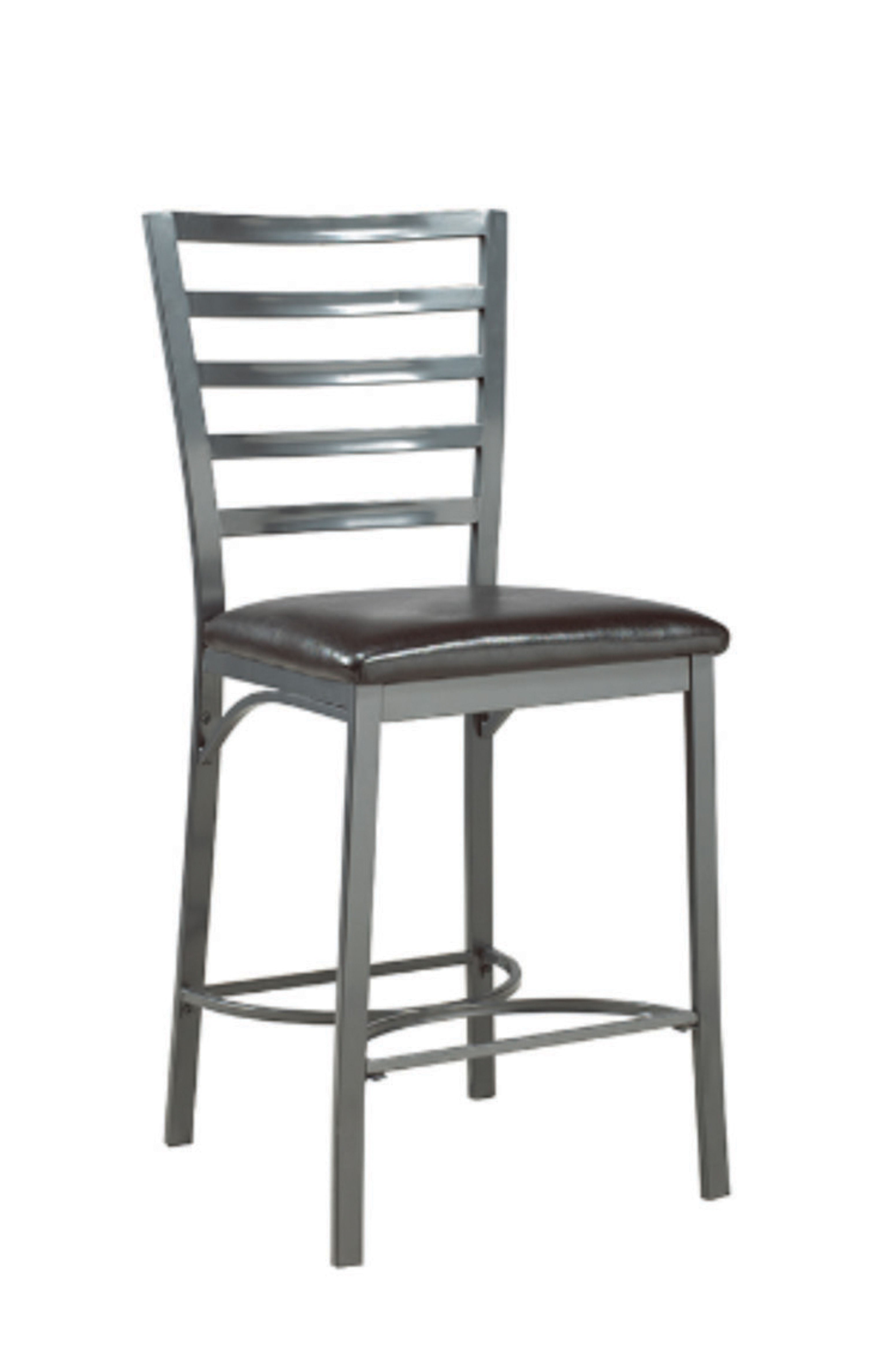 IFDC ST-1004 black bar stool set of 2