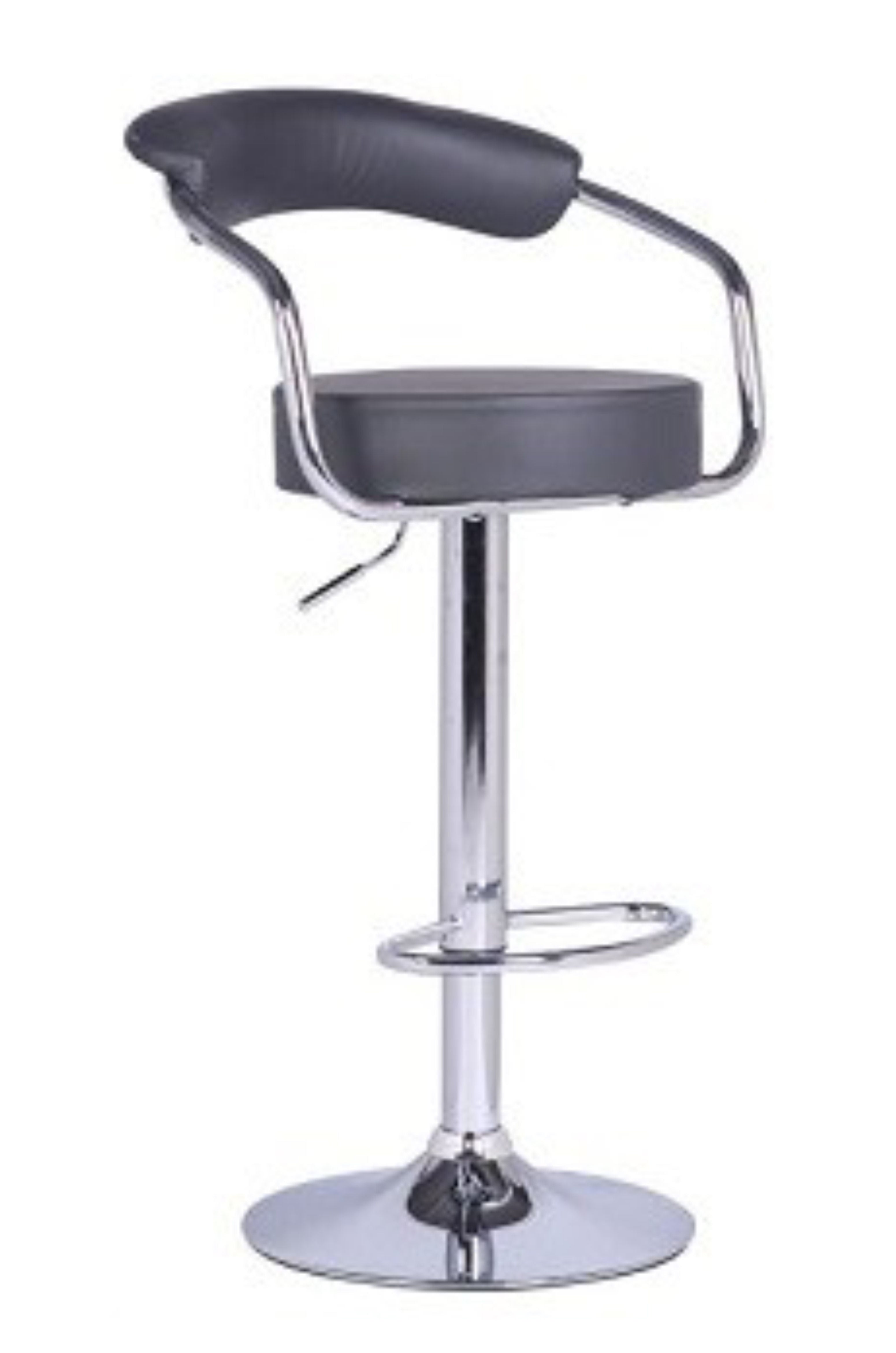 IFDC ST-7500 grey adjustable swivel bar stool