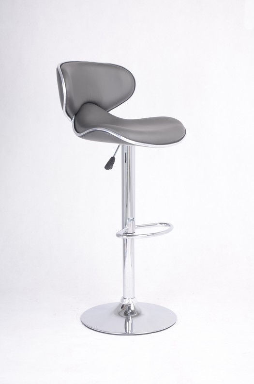 IFDC ST-7704 grey adjustable swivel bar stool
