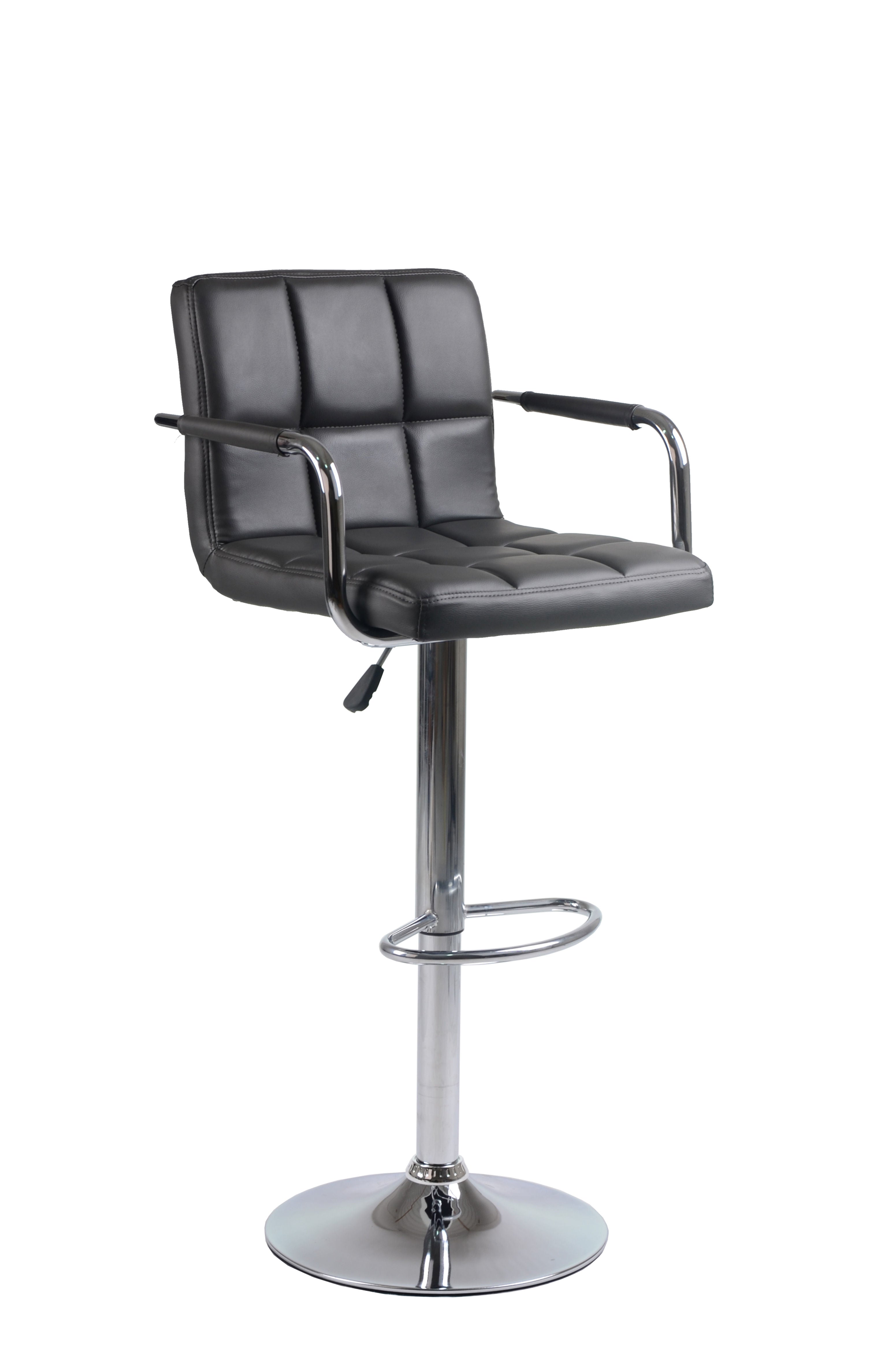 IFDC ST-7734 grey adjustable swivel bar stool