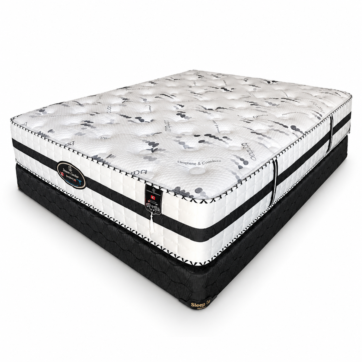 Dream Catcher Flippable Pocket Coil Mattress (Firm) on white background
