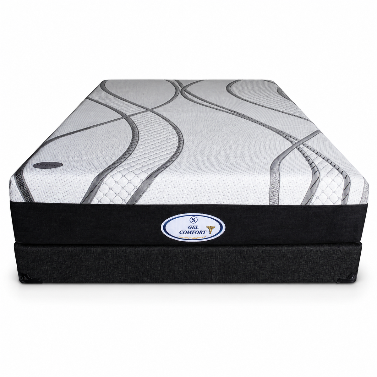 Gel Comfort Cloud Foam Mattress (Soft) on white background