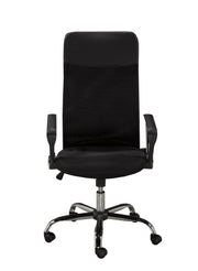 High Back Office Chair - Black - Decor Furniture & Mattress