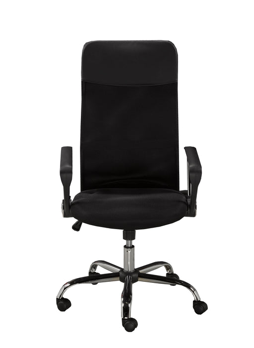 High Back Office Chair - Black - Decor Furniture & Mattress