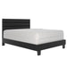 Gary Bed Frame - Full/Queen - Grey/Black - Decor Furniture & Mattress