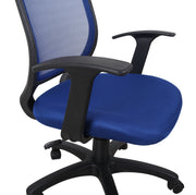 Andrew Office Chair - Blue - Decor Furniture & Mattress
