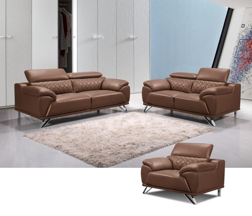 Evora Sofa - Light Brown OR Dark Brown - Decor Furniture & Mattress