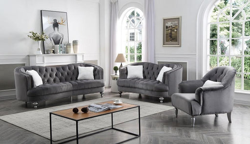 Afreen Sofa Set - Blue/Grey - Decor Furniture & Mattress