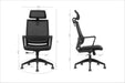 Kelly Office Chair - Black - Decor Furniture & Mattress