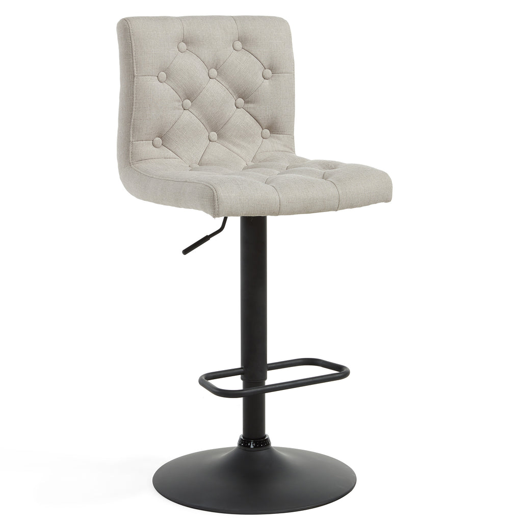 Dex Air Lift Stool - Fabric or Leather - Multiple Colours - Decor Furniture & Mattress