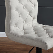 Dex Air Lift Stool - Fabric or Leather - Multiple Colours - Decor Furniture & Mattress