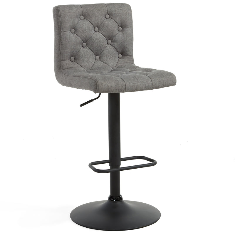 Dex Air Lift Stool - Fabric or Leather - Multiple Colours - Decor Furniture & Mattress