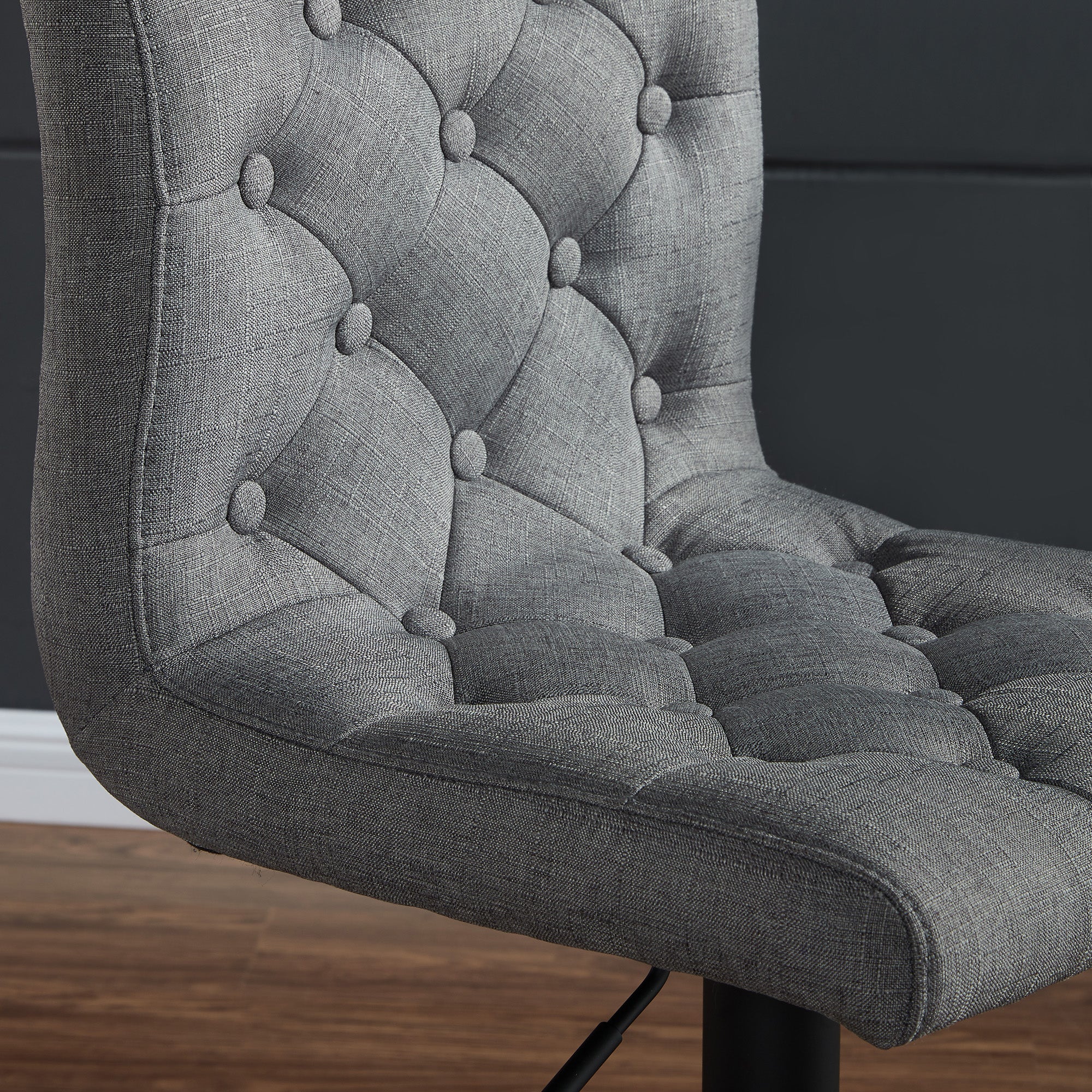 Dex Air Lift Stool - Fabric or Leather - Multiple Colours - Decor Furniture & Mattress