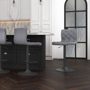 Dex Air Lift Stool - Fabric or Leather - Multiple Colours - Decor Furniture & Mattress