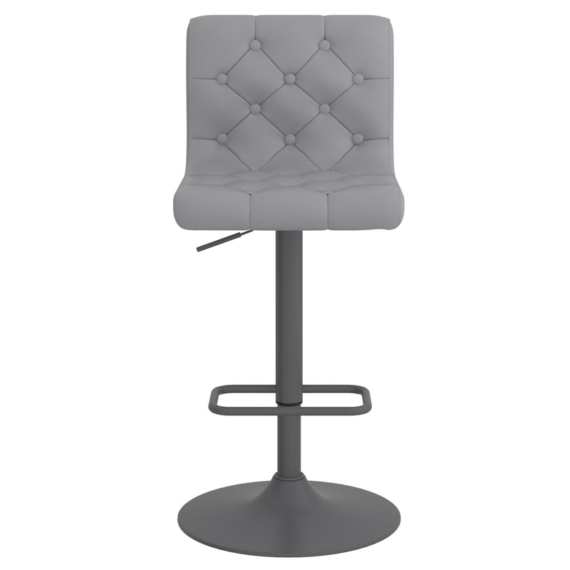 Dex Air Lift Stool - Fabric or Leather - Multiple Colours - Decor Furniture & Mattress