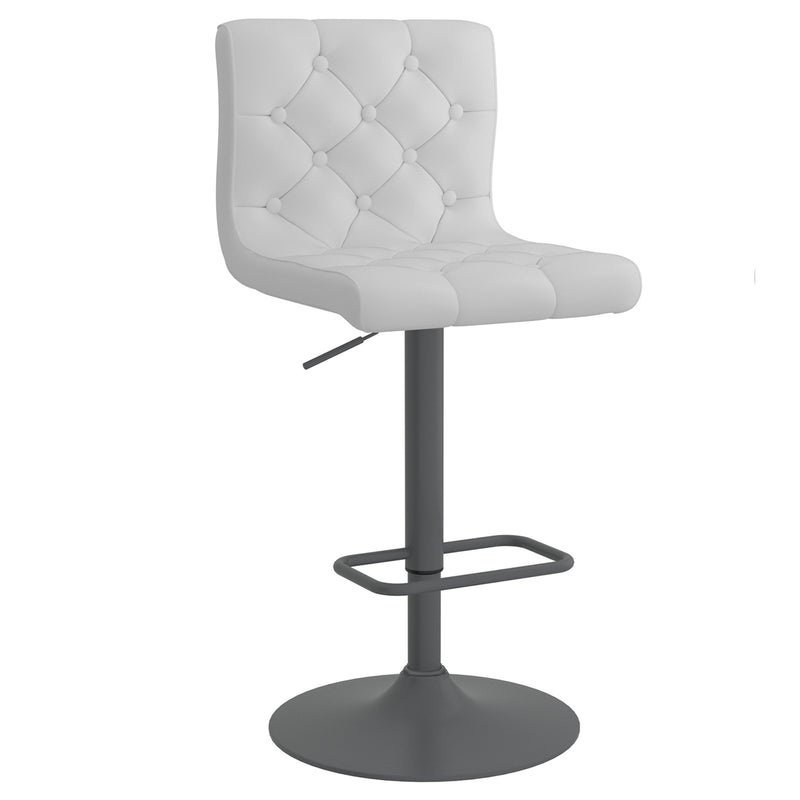 Dex Air Lift Stool - Fabric or Leather - Multiple Colours - Decor Furniture & Mattress