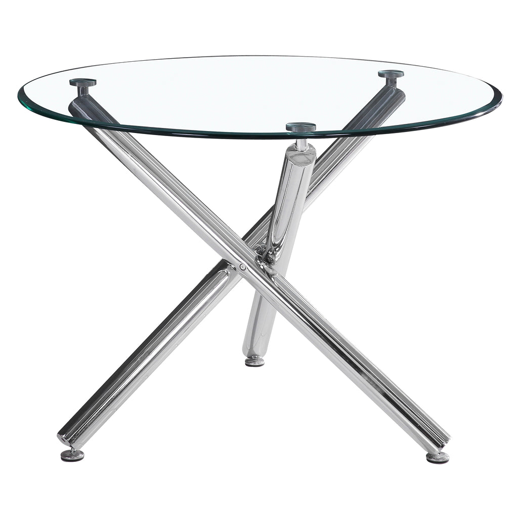 Solara Dinette Table - Chrome - Decor Furniture & Mattress