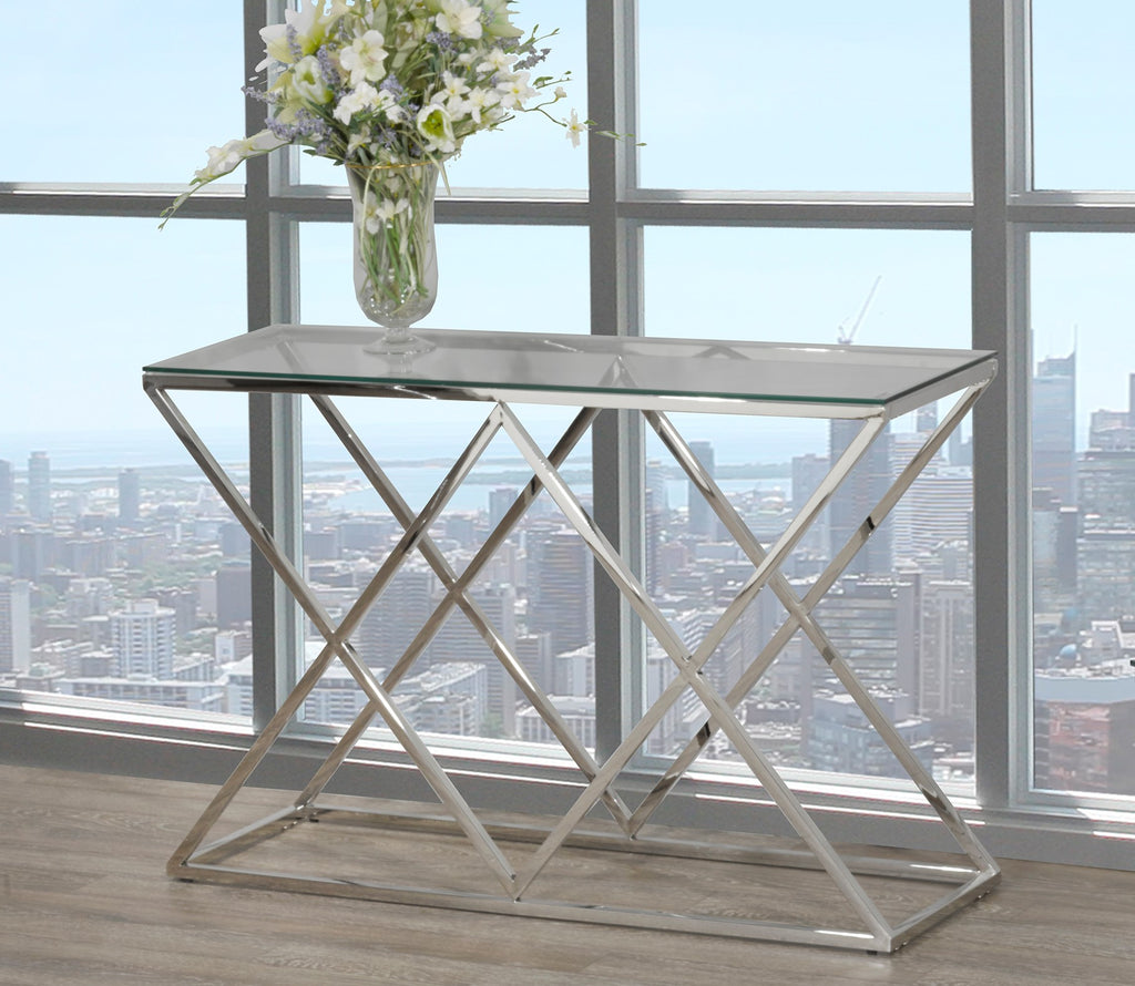 Glass Sofa Table