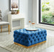 Portia Square Ottoman (Color Options) - Decor Furniture & Mattress