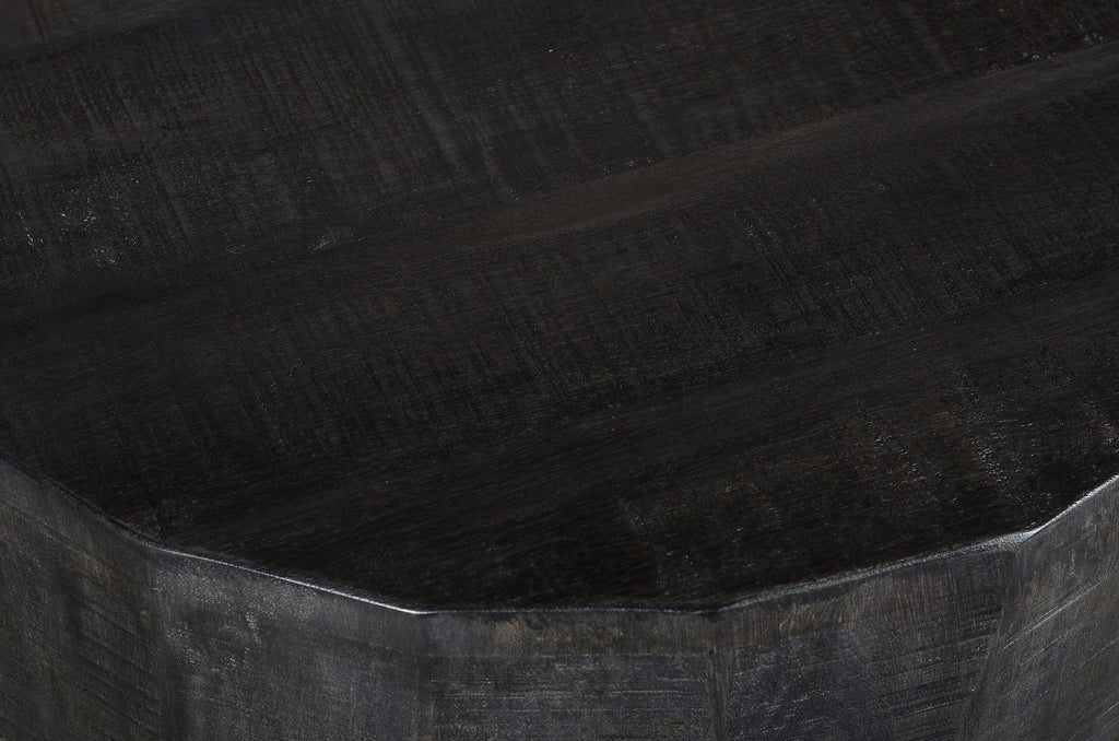 Blox Round Coffee Table - Grey - Decor Furniture & Mattress