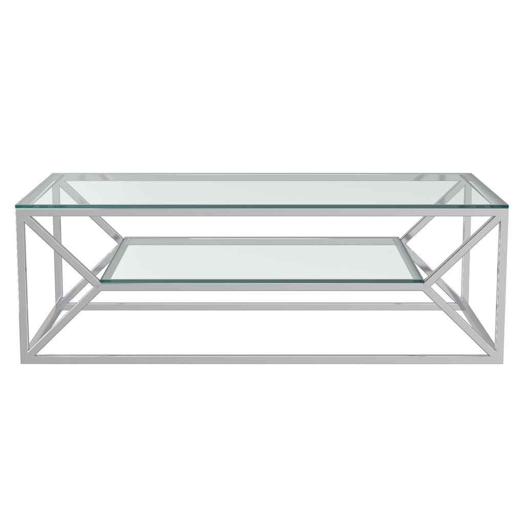 Dragor Coffee Table Series - Silver - Decor Furniture & Mattress