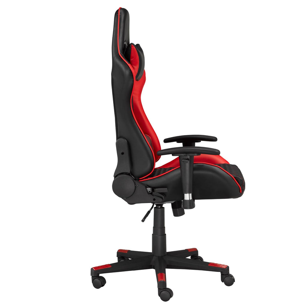 Atticus Gaming Chair - Red/Black - Decor Furniture & Mattress
