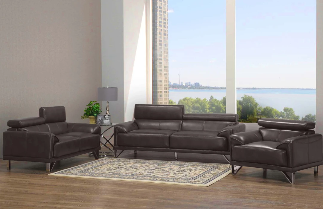 Alpine Sofa Series - Brown/Charcoal - Decor Furniture & Mattress