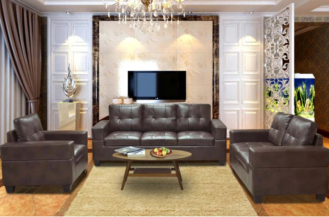Lombardi Sofa Series - Brown - Decor Furniture & Mattress