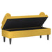 Adith Storage Bench - Aqua/Grey/Mustard - Decor Furniture & Mattress