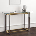 Florina Console Table - Silver/Gold - Decor Furniture & Mattress