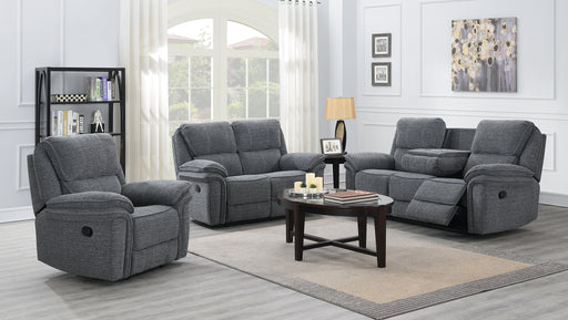 Neal Recliner Series - Grey Fabric - Decor Furniture & Mattress