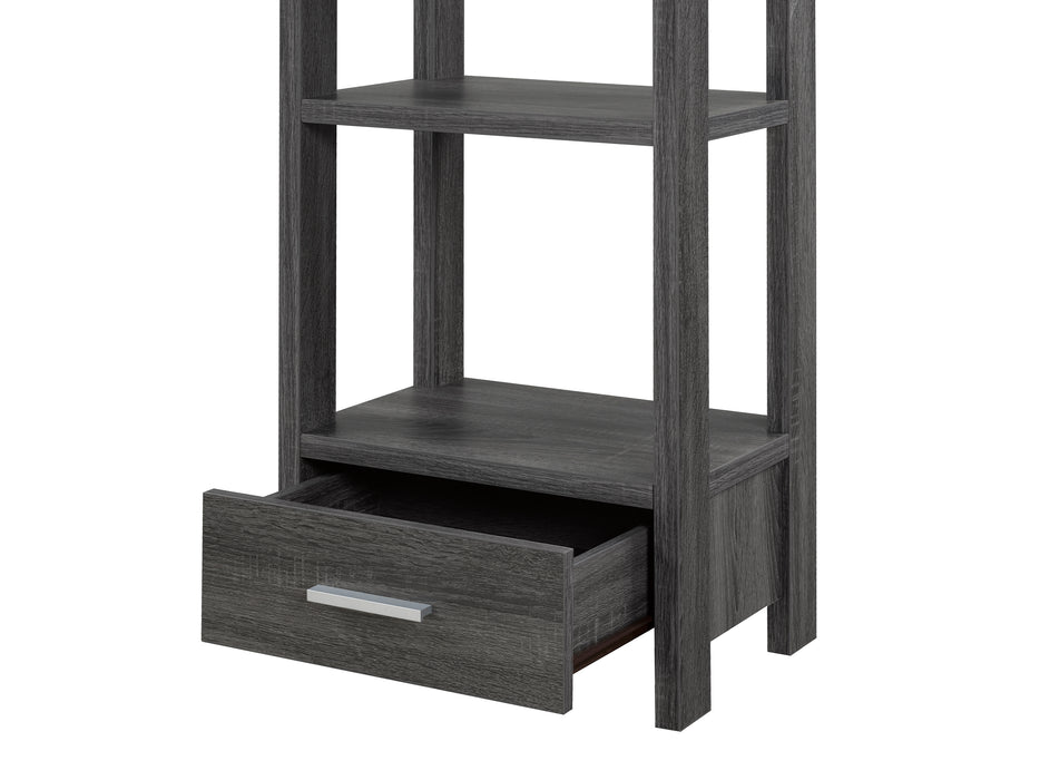 Shelf - Grey/Walnut - Decor Furniture & Mattress