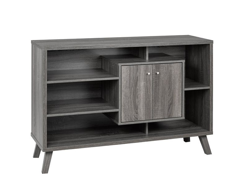 Sully Buffet/Server - Grey/Walnut/White Oak - Decor Furniture & Mattress