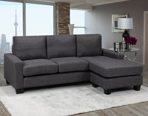 Duncan Reversible Sofa With Ottoman - Decor Furniture & Mattress