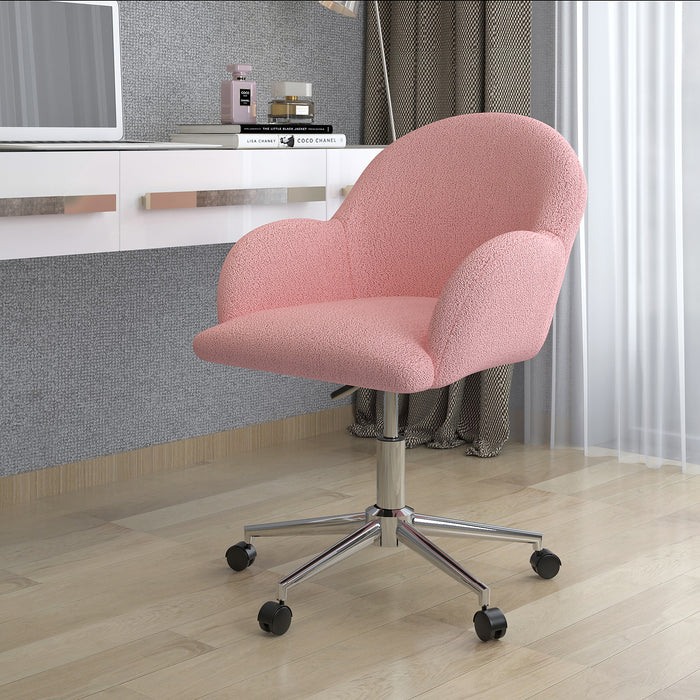 Millie Home Office Chair - Pink - Decor Furniture & Mattress