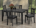 Monique 5Pc Dinette Set - Grey - Decor Furniture & Mattress