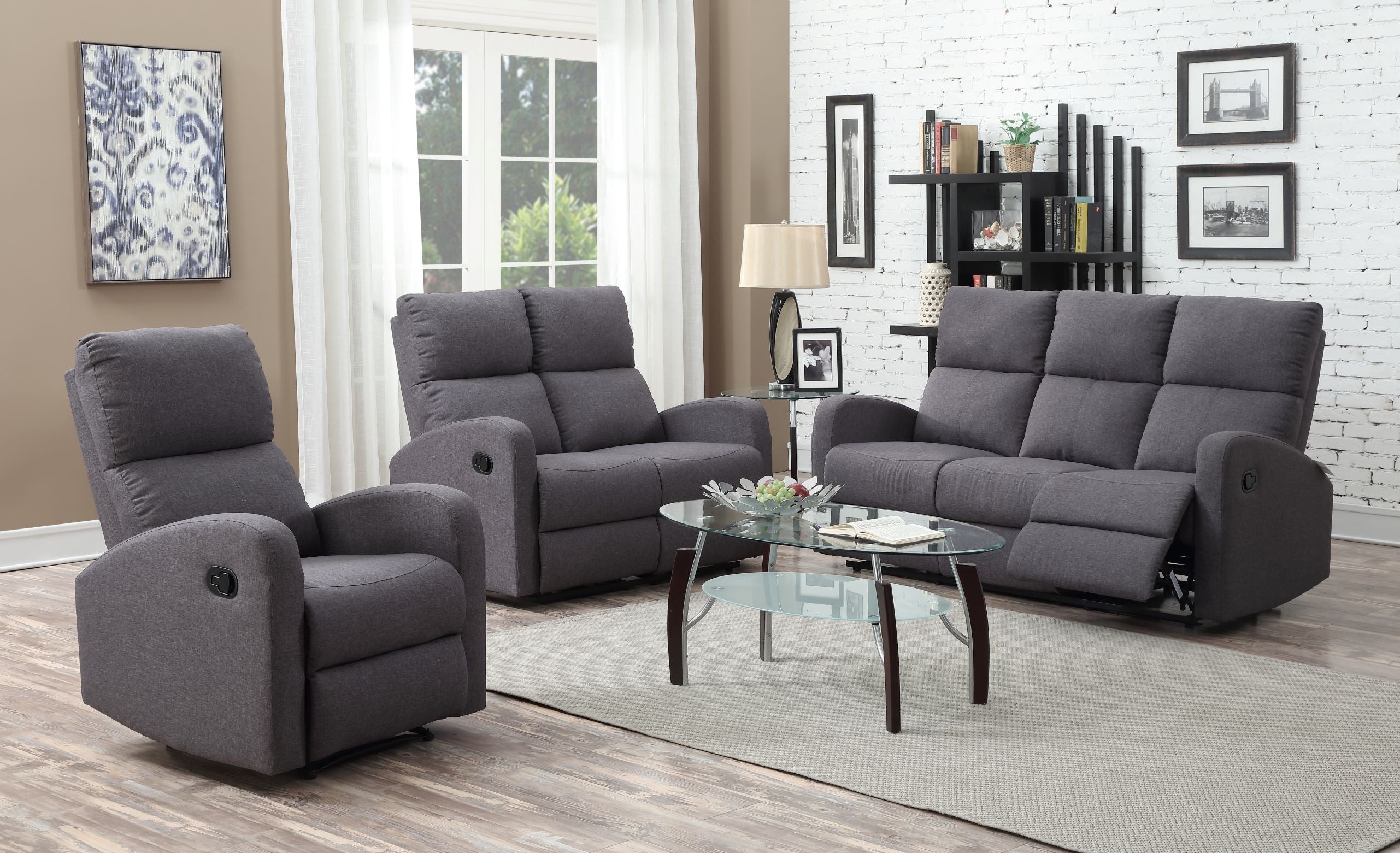 Maya Recliner Set - Decor Furniture & Mattress