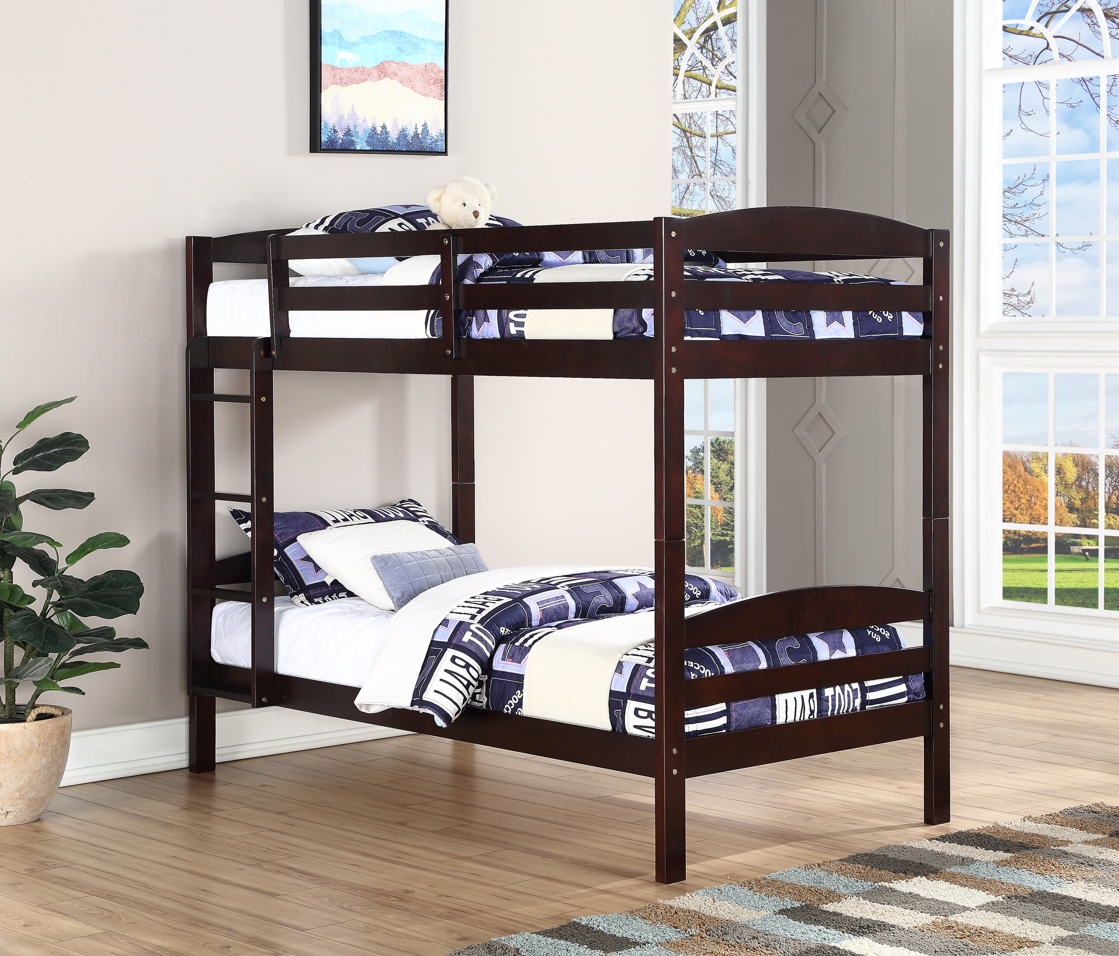 Wood Bunk Bed