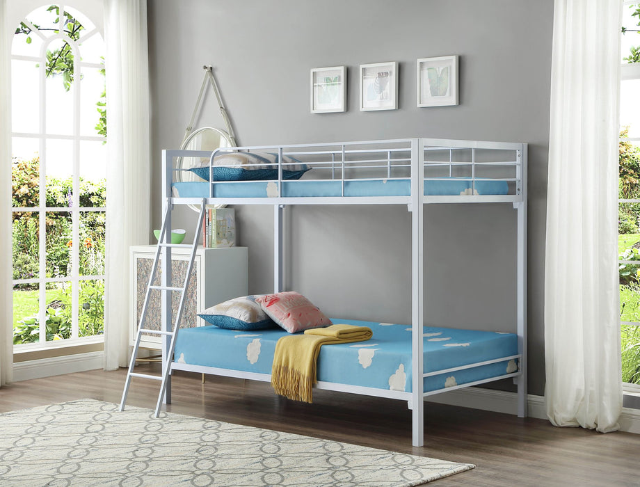 Connie Twin/Twin Bunk Bed (Colour Options) - Decor Furniture & Mattress