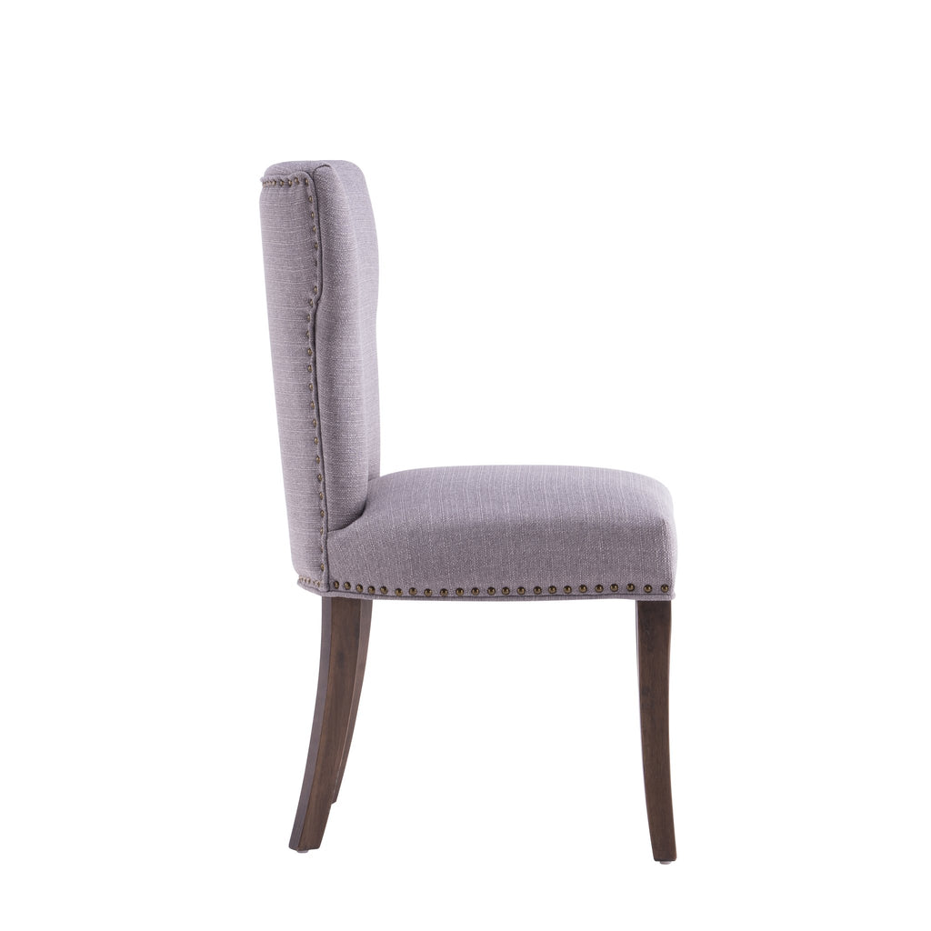 Melvin Dining Chairs - Light Grey - Decor Furniture & Mattress