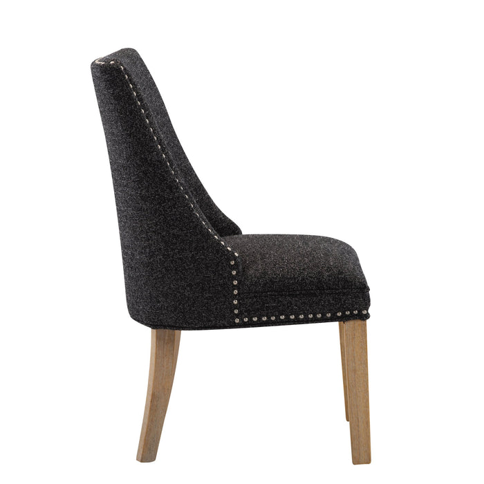 Elle Dining Chairs - Charcoal - Decor Furniture & Mattress