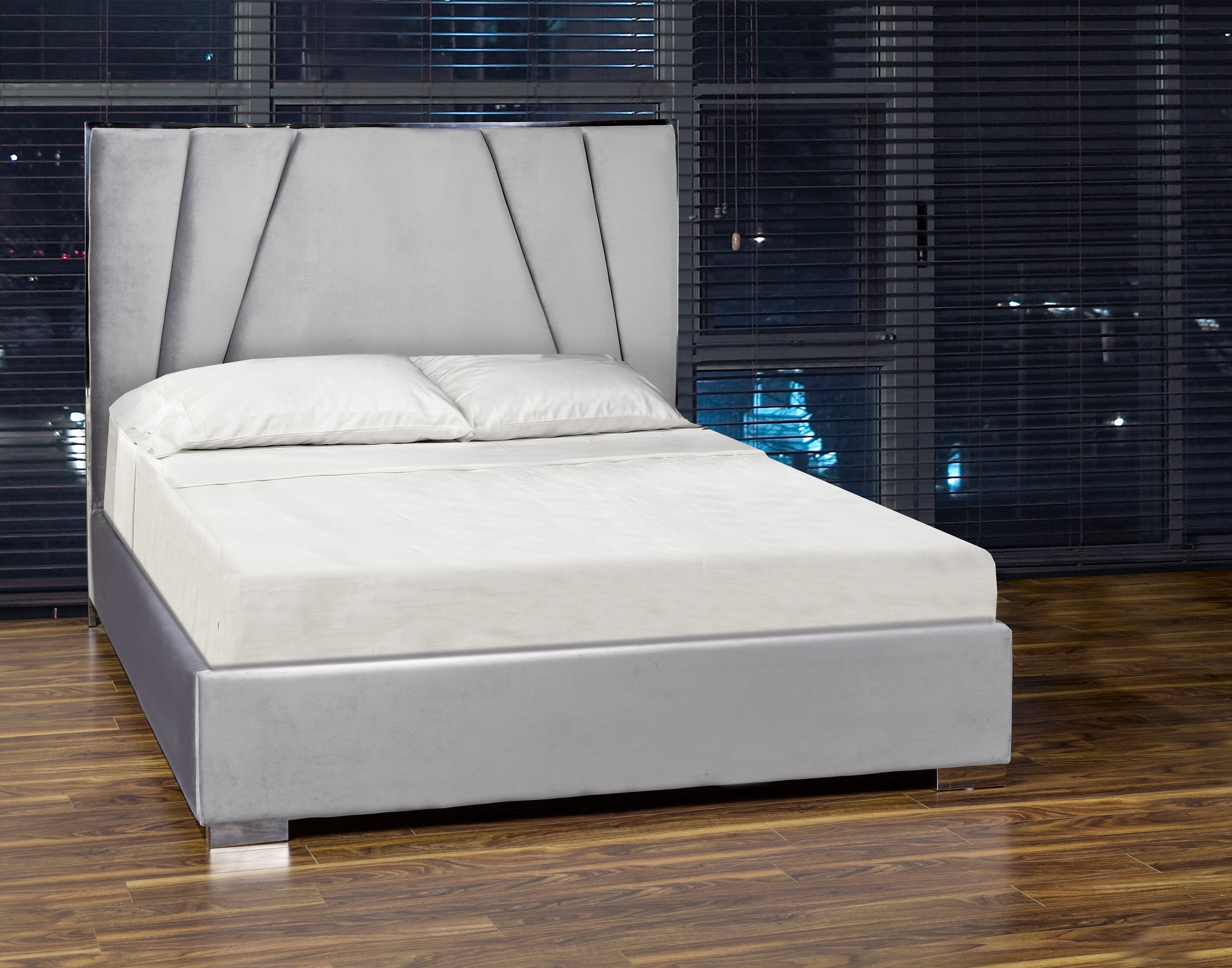 Fabric Queen Bed Frame