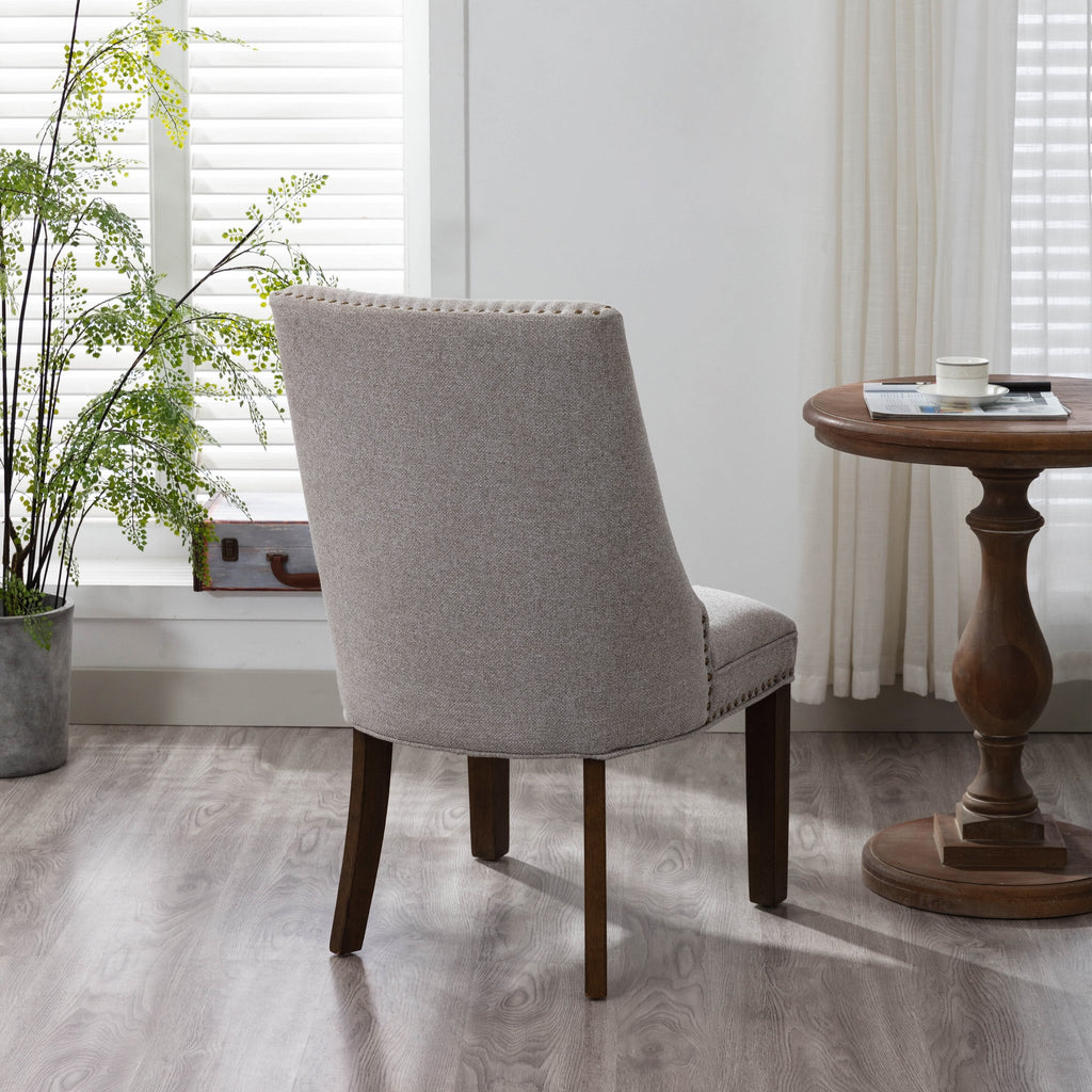 Elle Dining Chairs - Beige - Decor Furniture & Mattress