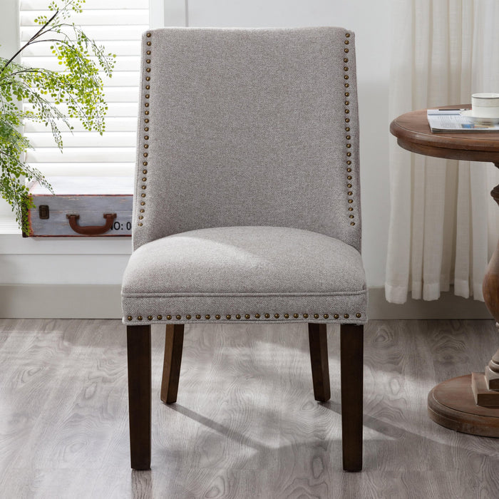 Elle Dining Chairs - Beige - Decor Furniture & Mattress
