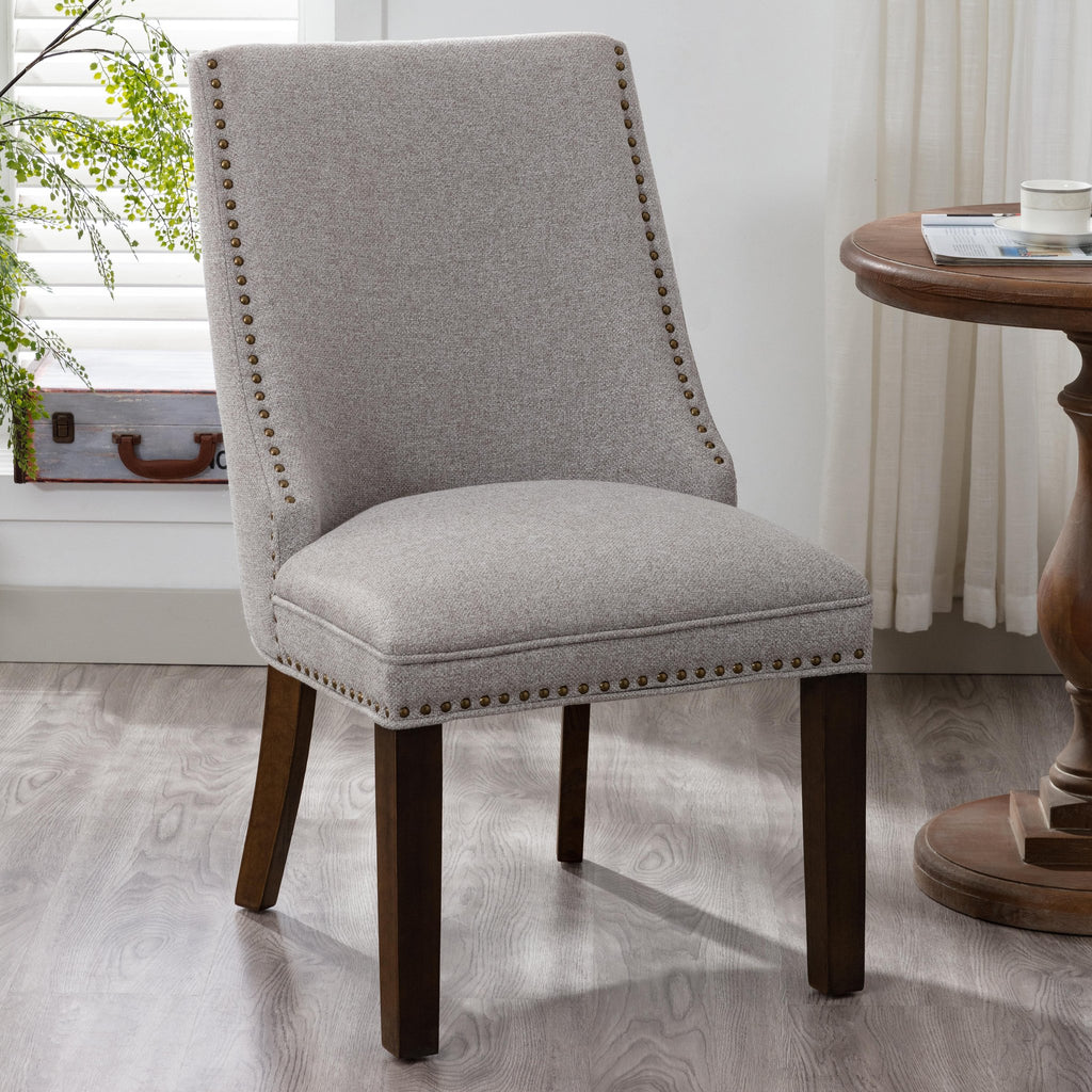 Elle Dining Chairs - Beige - Decor Furniture & Mattress