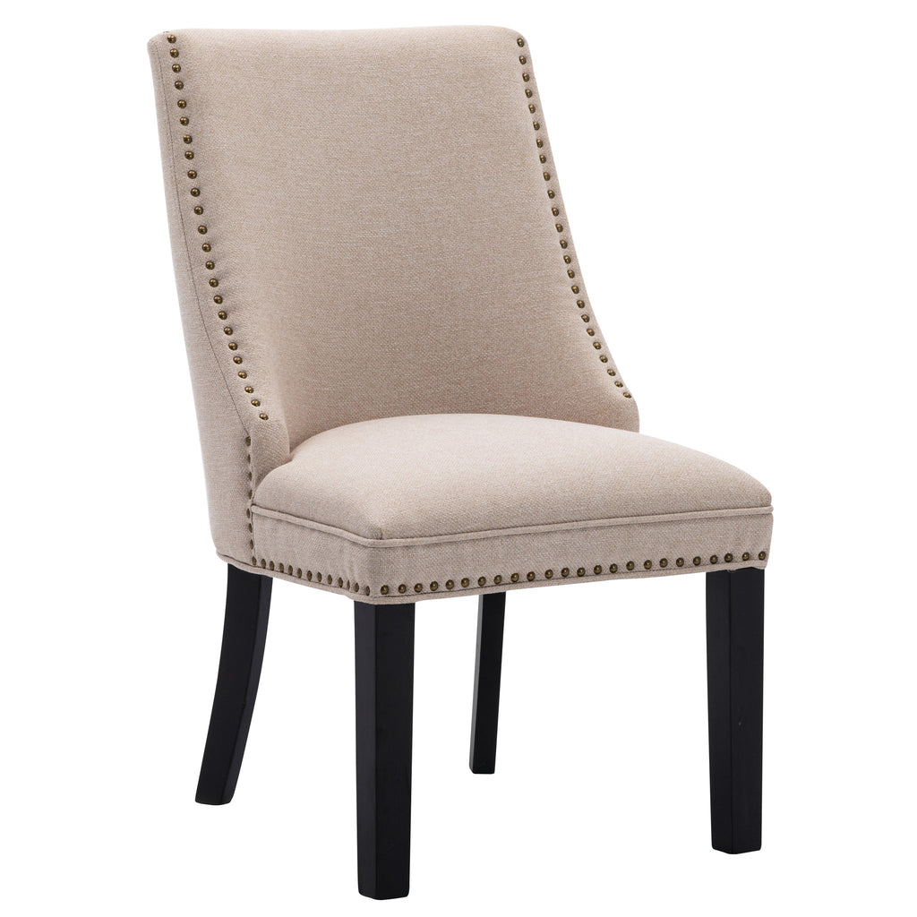 Elle Dining Chairs - Cream - Decor Furniture & Mattress