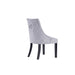 Maya Dining Chair (Set of 2) - Textured Light Grey - Decor Furniture & Mattress