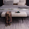 Emmanual Bench - Beige/Grey - Decor Furniture & Mattress