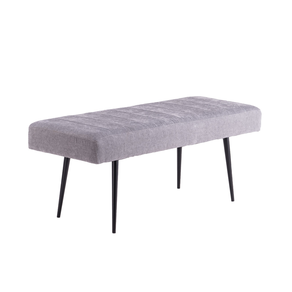 Emmanual Bench - Beige/Grey - Decor Furniture & Mattress