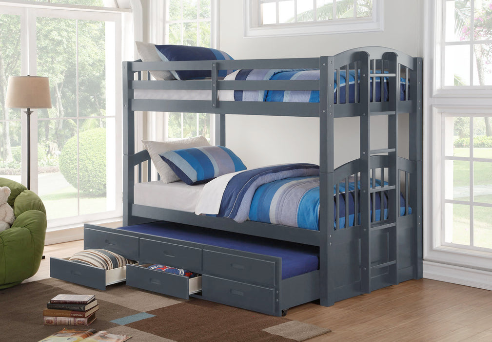 Twin/Twin Grey bunk Bed